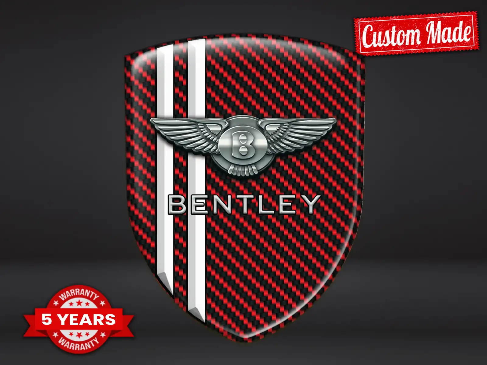 Bentley Autosticker Robust Universal Hochwertig